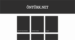 Desktop Screenshot of onturk.net